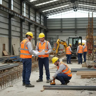 Uniformes de seguridad y EPP para trabajadores en construcción