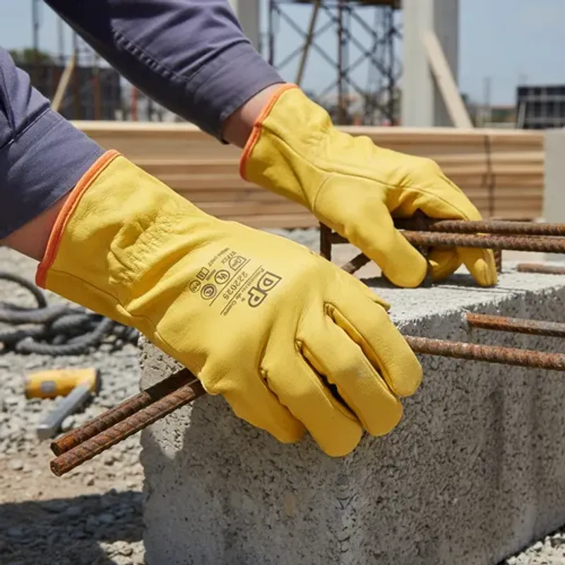 Guantes de seguridad resistentes a cortes e impactos para trabajadores industriales - protección de manos certificada